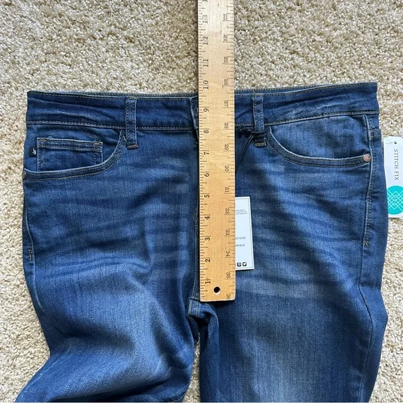 Judy Blue Women’s‎ Size 31 Relaxed Fit Skinny Jeans Dark Wash Stretch Denim - Picture 6 of 7